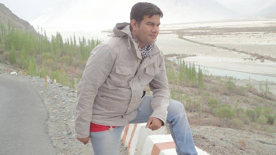 Raheel Ahmed in Ladakh